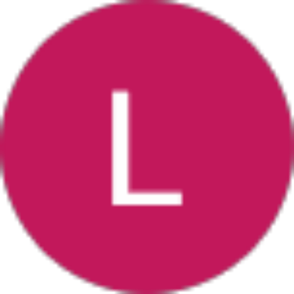 testimonial profile image with letter L